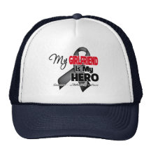 Mi novia es mi héroe - cáncer de piel gorro de camionero