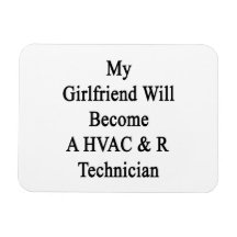 Mi novia hará técnico de la HVAC R Iman De Vinilo