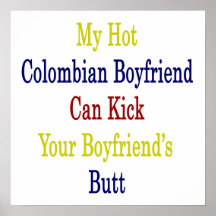 Mi novio colombiano caliente puede golpear a su no posters