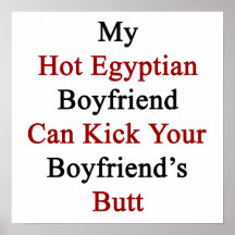 Mi novio egipcio caliente puede golpear su Boyfrie Posters