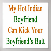 Mi novio indio caliente puede golpear a su novio c posters