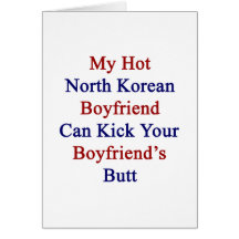 Mi novio norcoreano caliente puede golpear su Boyf Felicitacion