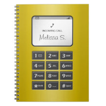 Mi otro teléfono - cuaderno amarillo
