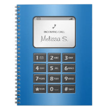 Mi otro teléfono - cuaderno azul