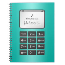 Mi otro teléfono - cuaderno de la turquesa