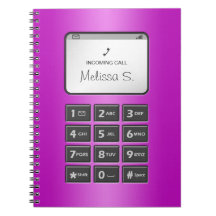 Mi otro teléfono - cuaderno púrpura