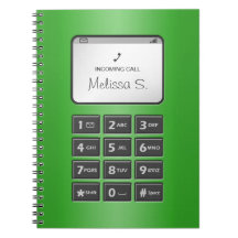 Mi otro teléfono - cuaderno verde