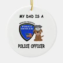 Mi papá de la policía ornato