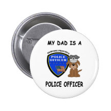 Mi papá de la policía pin
