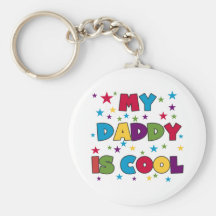 Mi papá es camisetas y regalos frescos llaveros personalizados