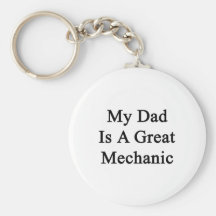 Mi papá es gran mecánico llaveros personalizados