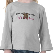 Mi papá es mi héroe camiseta