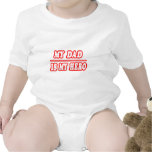 Mi papá es mi héroe camisetas