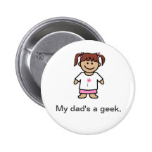 "Mi papá es un friki. " Pins