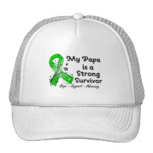 Mi papá es una cinta fuerte del verde del superviv gorras
