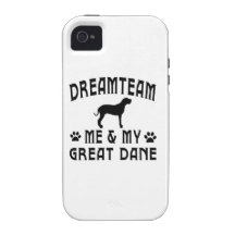 Mi perro de great dane vibe iPhone 4 carcasa