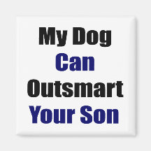 Mi perro puede Outsmart a su hijo Imanes