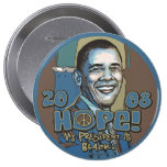 Mi presidente es botón negro de Obama Pins
