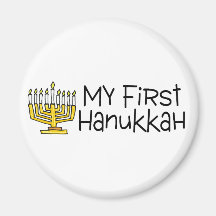 Mi primer Jánuca (Menorah) Imanes