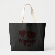 Mi primera camiseta del el día de San Valentín par Bolsas De Mano