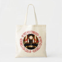 Mi primera comunión santa bolsas