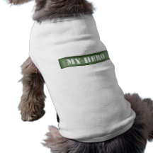 Mi ropa del mascota del héroe camiseta de mascota