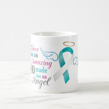 Mi sobrina un ángel - cáncer de cuello del útero taza
