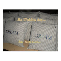 Mi SUEÑO del día de boda tiene postal verdadera ve