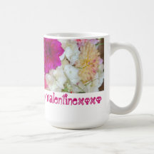 Mi taza de la tarjeta del día de San Valentín del 