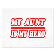 Mi tía Is My Hero Invitaciones Personales