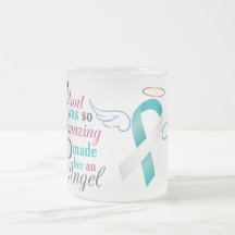 Mi tía un ángel - cáncer de cuello del útero taza