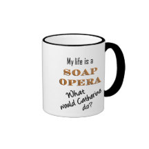 Mi vida es una taza de Catherine de la telenovela