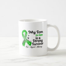 Mi yerno es una cinta fuerte del verde del supervi tazas