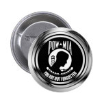 MIA DEL PRISIONERO DE GUERRA DEL CROMO PIN
