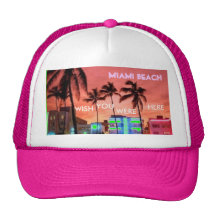 Miami Beach, la Florida Gorras