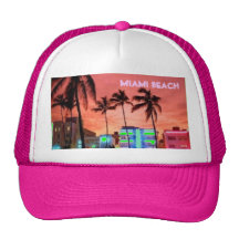 Miami Beach, la Florida Gorro De Camionero