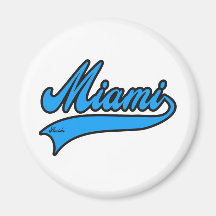 Miami la Florida Imán Para Frigorífico