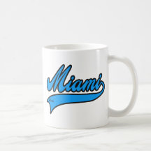 Miami la Florida Tazas