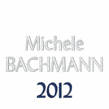 Micaela BACHMANN para el presidente 2012 Polo Bordado