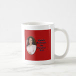Micaela Bachmann para el presidente 2012 Taza