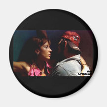 Michelle Cluney y vendaval Harold 8x5 Imanes De Nevera