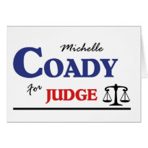 Michelle Coady para el juez Felicitacion