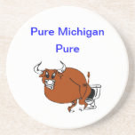 Michigan puro posavasos diseño