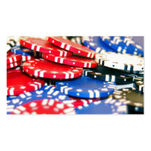 Microprocesadores del casino plantillas de tarjeta de negocio