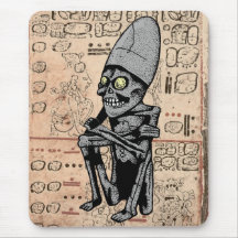 Mictlantecuhtli Mousepad Tapetes De Ratones