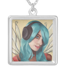Miedo del Faerie - collar del arte