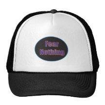 Miedo nada gorras de camionero
