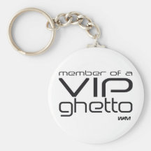 miembro de un ghetto del VIP Llavero Personalizado