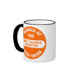 Miembro del sindicato voluntario más valioso tazas de café