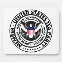 Miembro: Fiesta del té de Estados Unidos Alfombrillas De Ratones